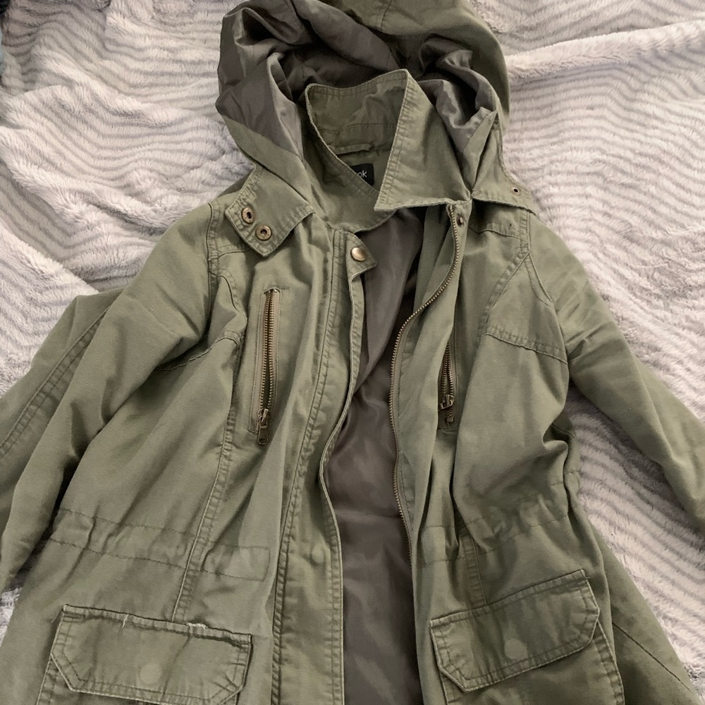 Army green jacket